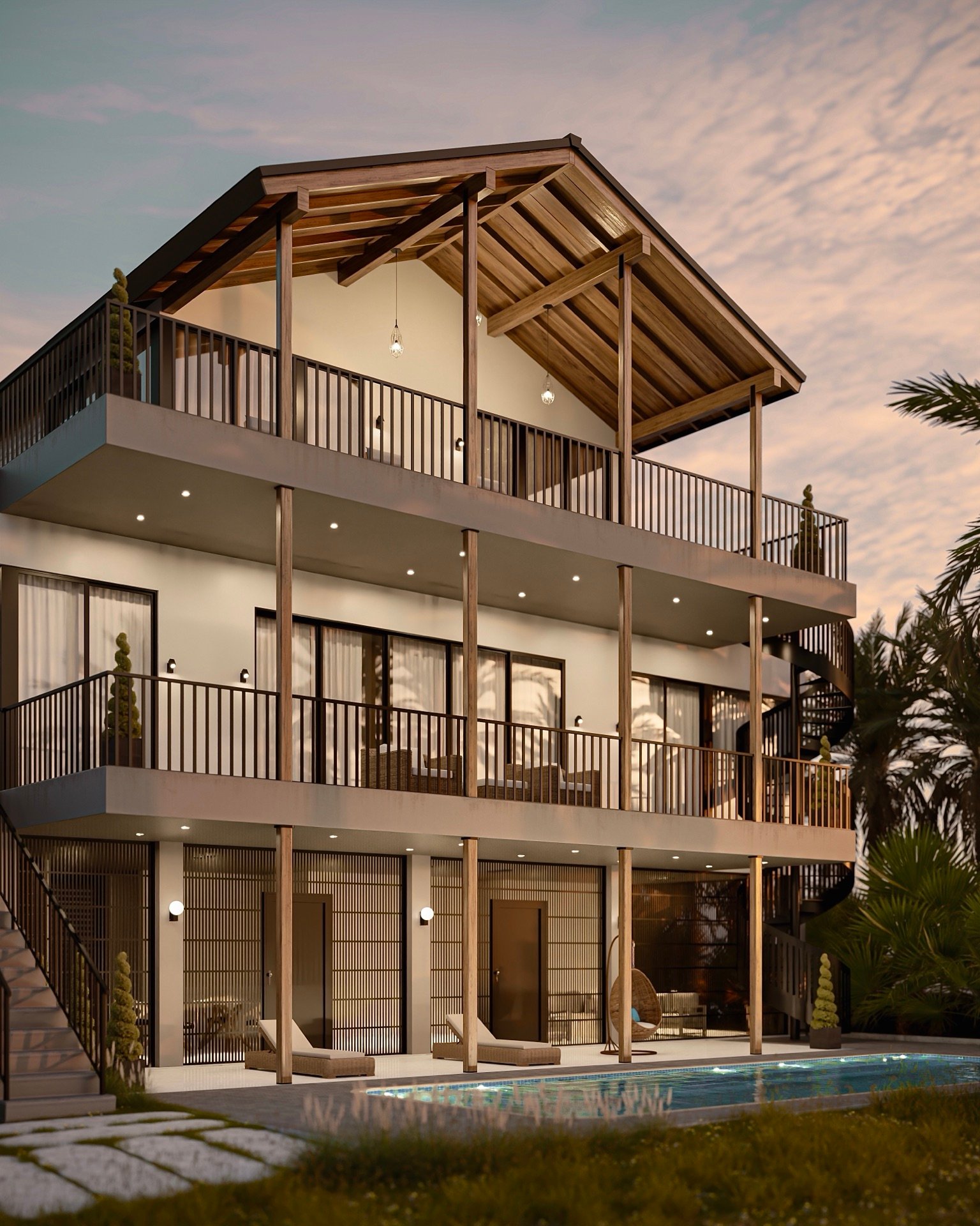 RAL 1013 // CRYSTAL RIVER RESIDENCE
