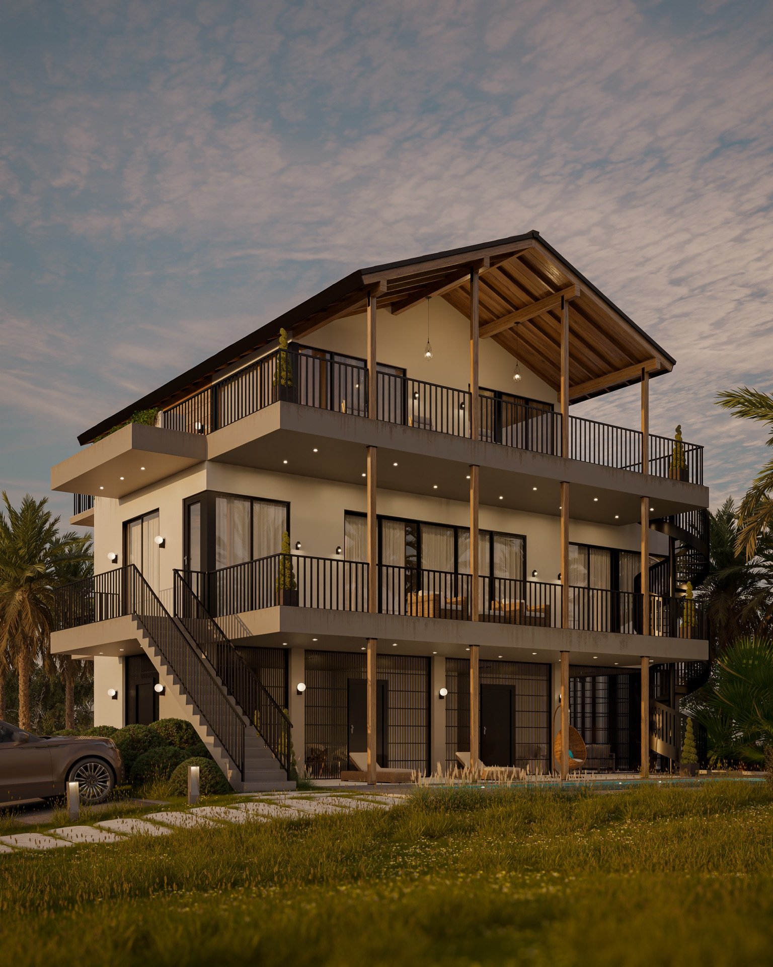RAL 1013 // CRYSTAL RIVER RESIDENCE