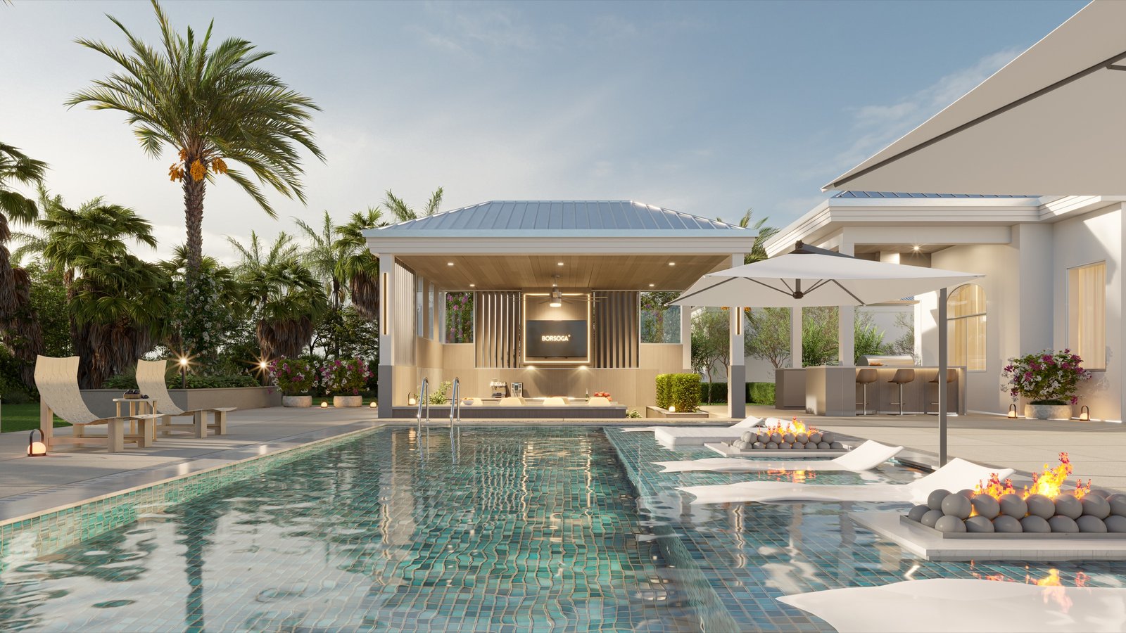 RAL 1015 // POOL PAVILION