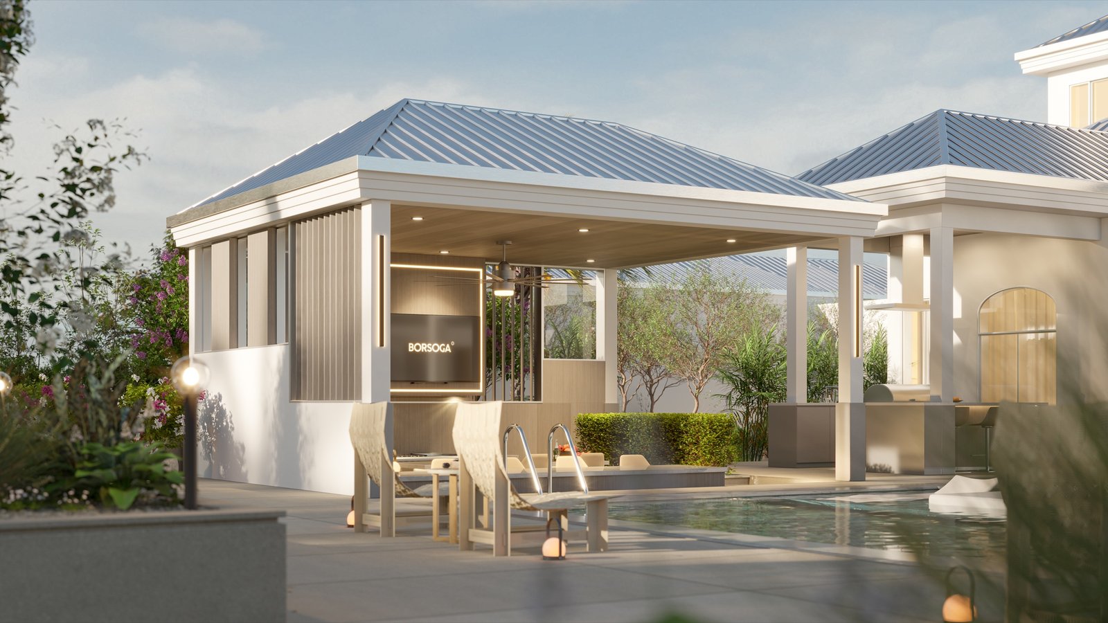 RAL 1015 // POOL PAVILION