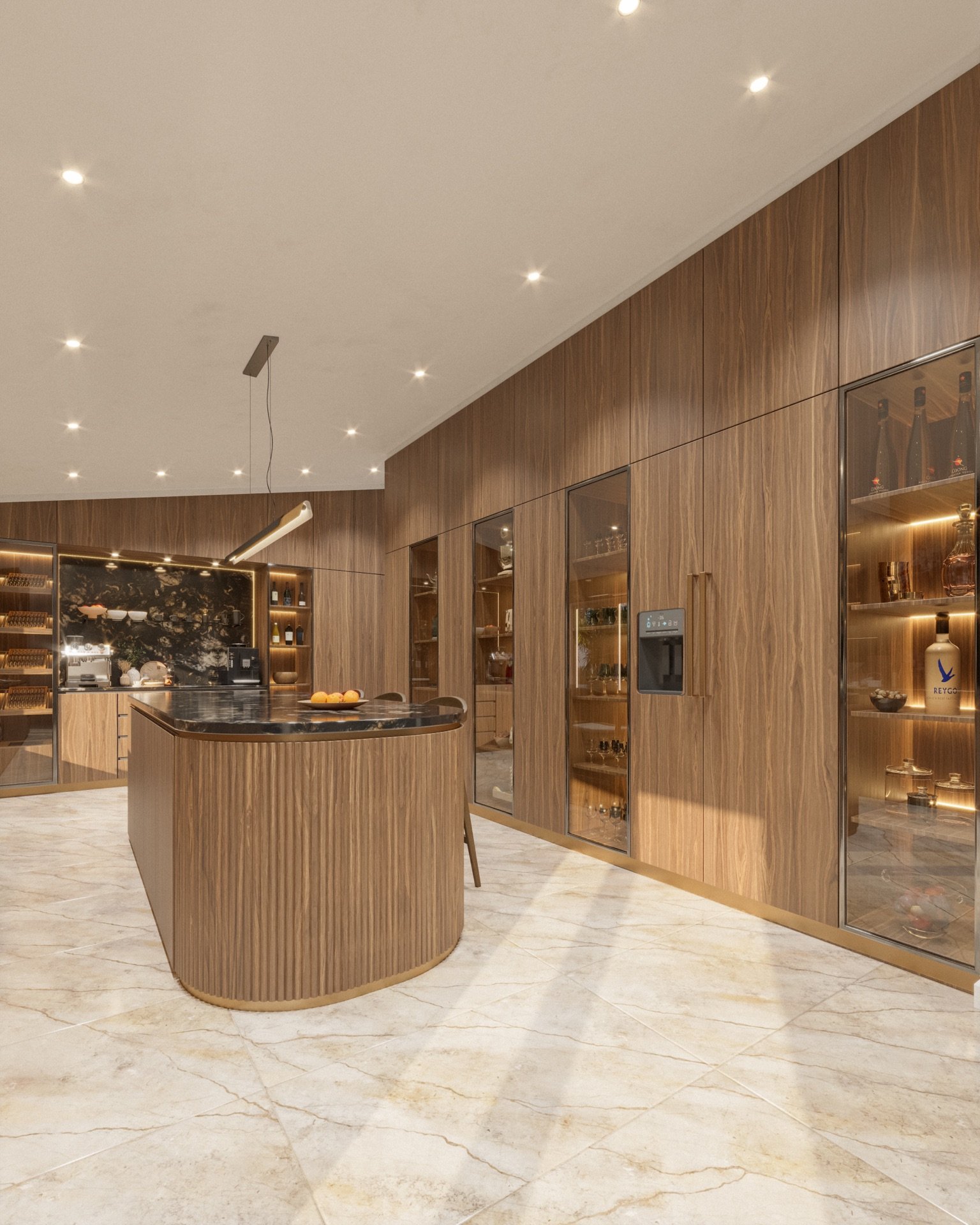 RAL 8001 // CURVED WOOD KITCHEN — image 5 of 5