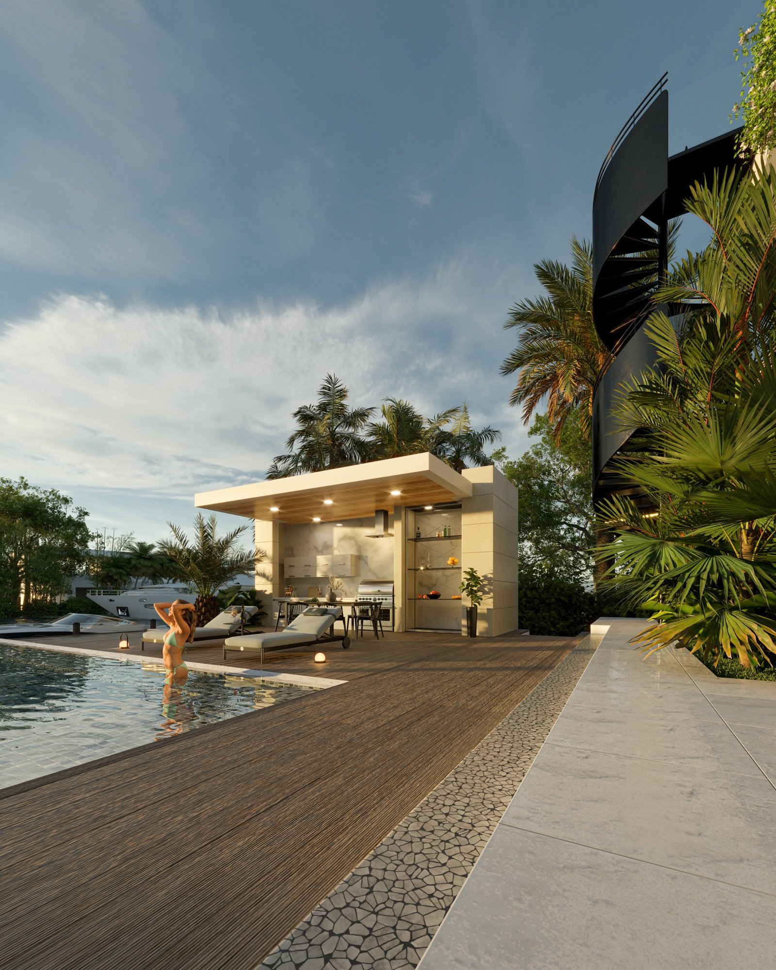 RAL 9016 // WATERFRONT VILLA
